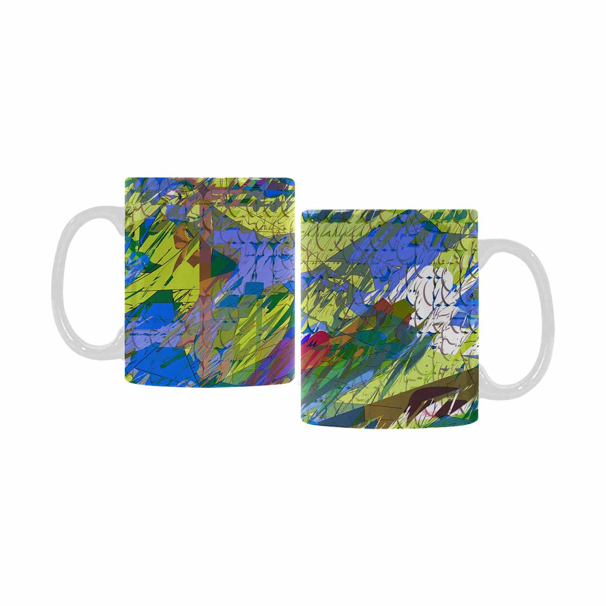 Unique Abstract design coffee mug, set 1, design 59