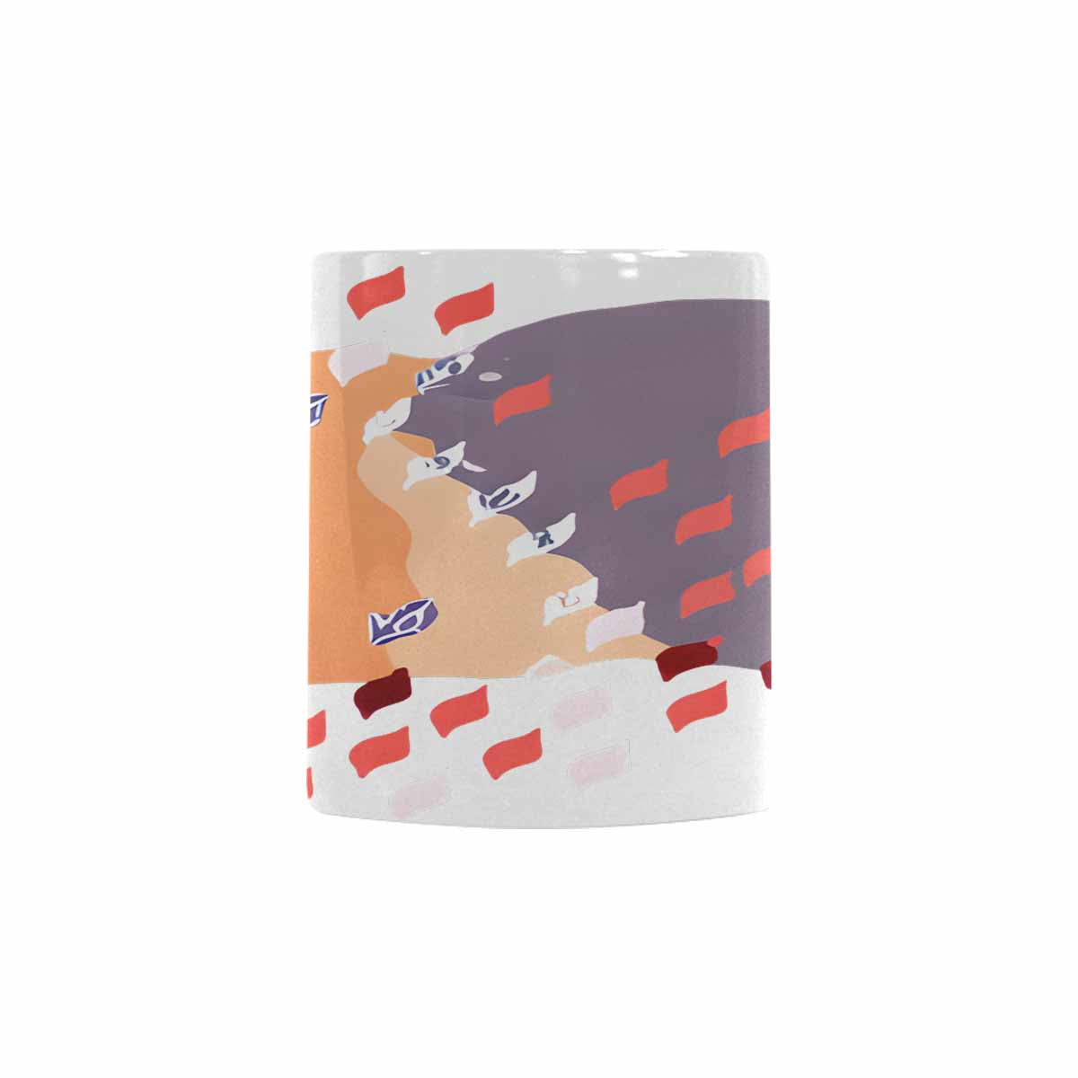 Quality Mug, coffee mug, tea cup, Bold Abstract, Set 1, design 85