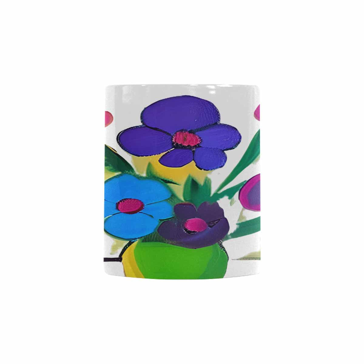 Quality Mug, coffee mug, tea cup, Bright florals, Set 1A, Design 67