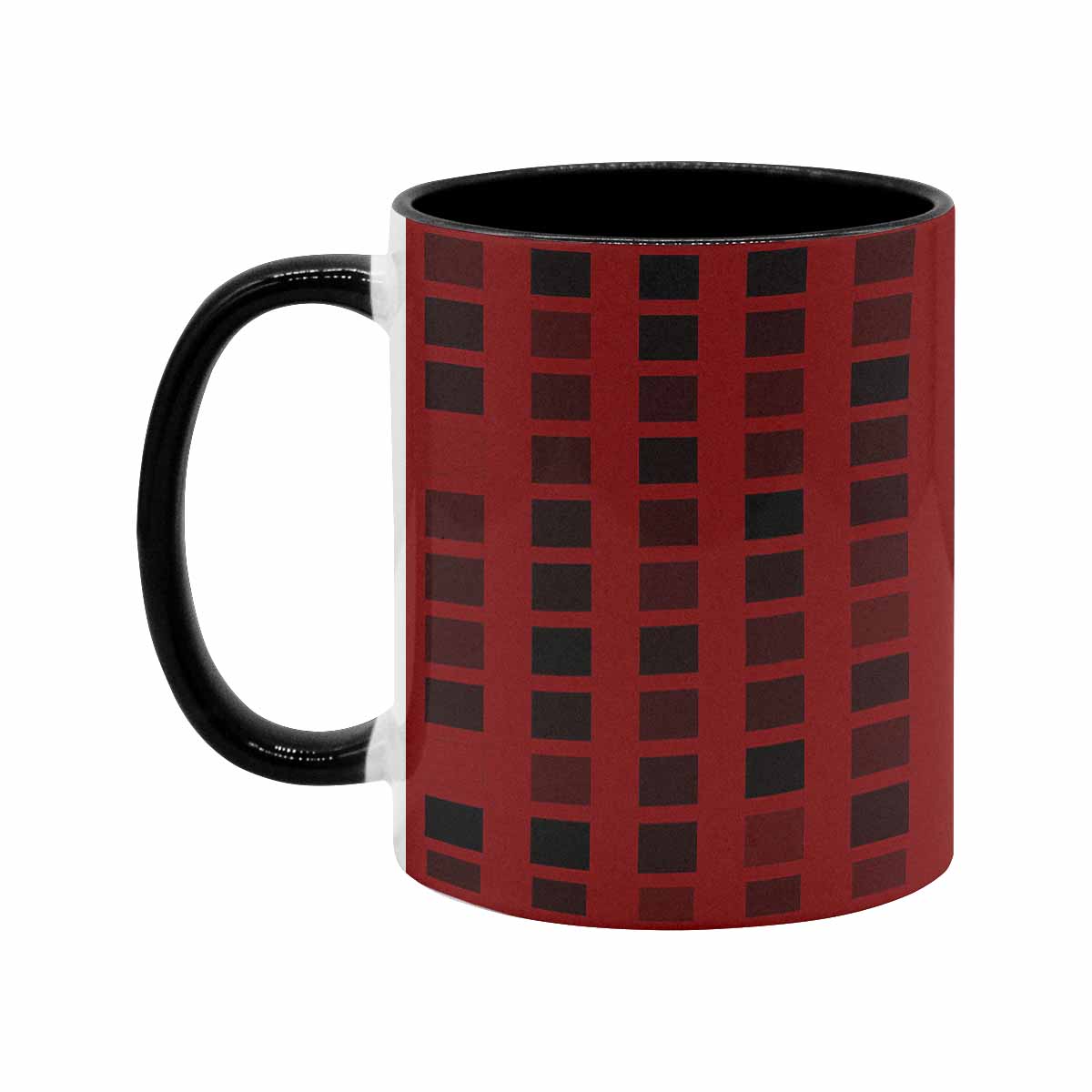 Coffee Mug, tea cup, black core, abstract, design 139