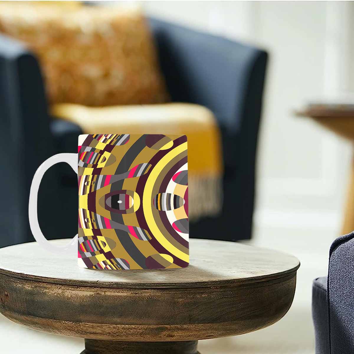 Unique Abstract design coffee mug, set 1, design 152