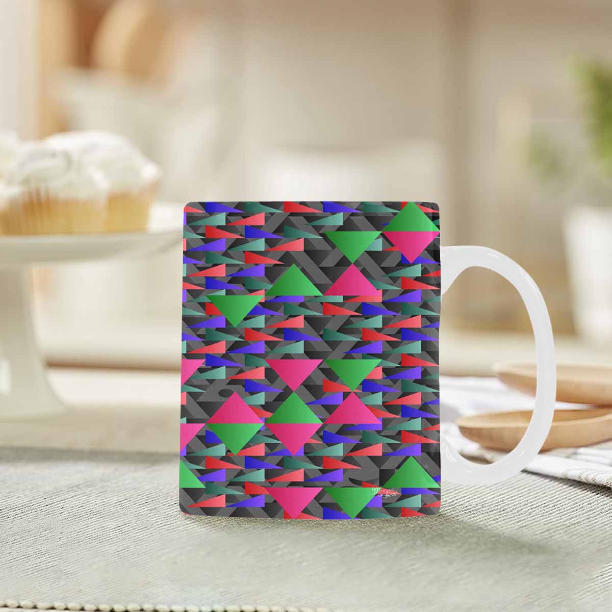 Unique Abstract design coffee mug, set 1, design 107