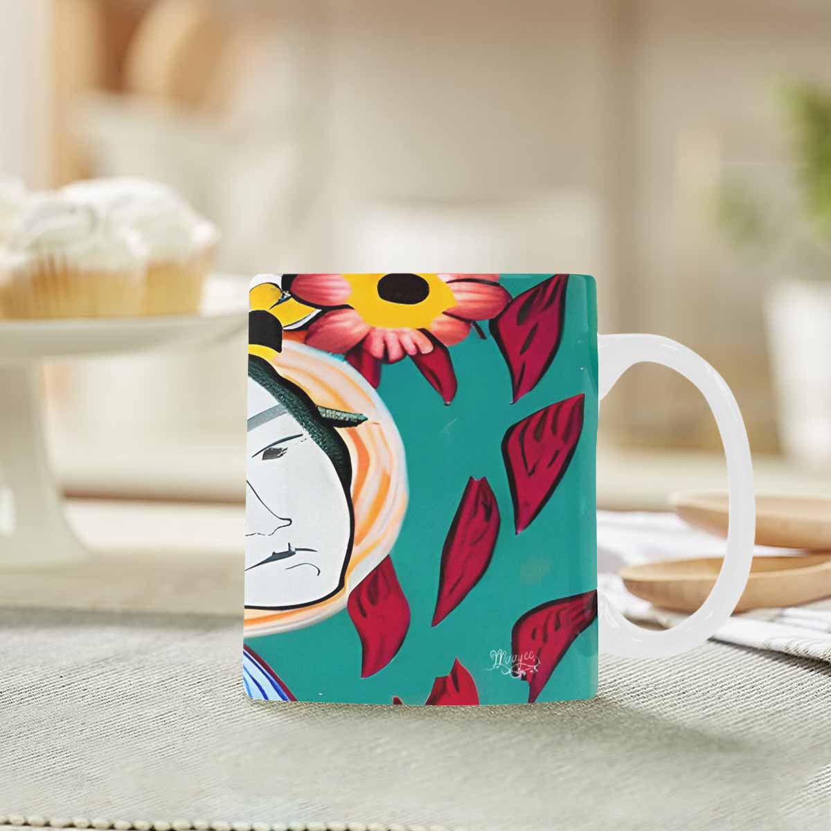 Quality Mug, coffee mug, tea cup, Asian Faces, Design 54