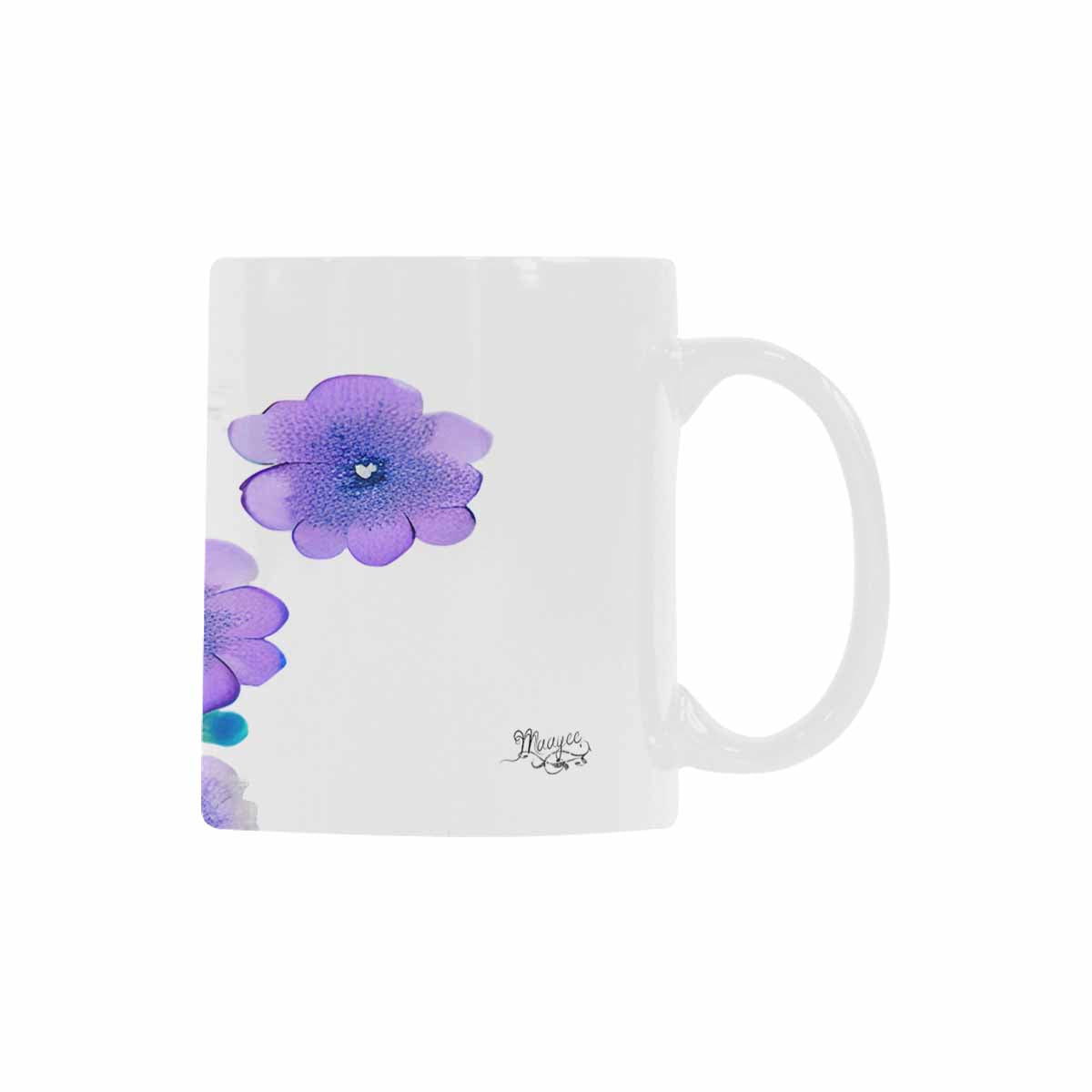 Quality Mug, coffee mug, tea cup, Bright florals, Set 1A, Design 142