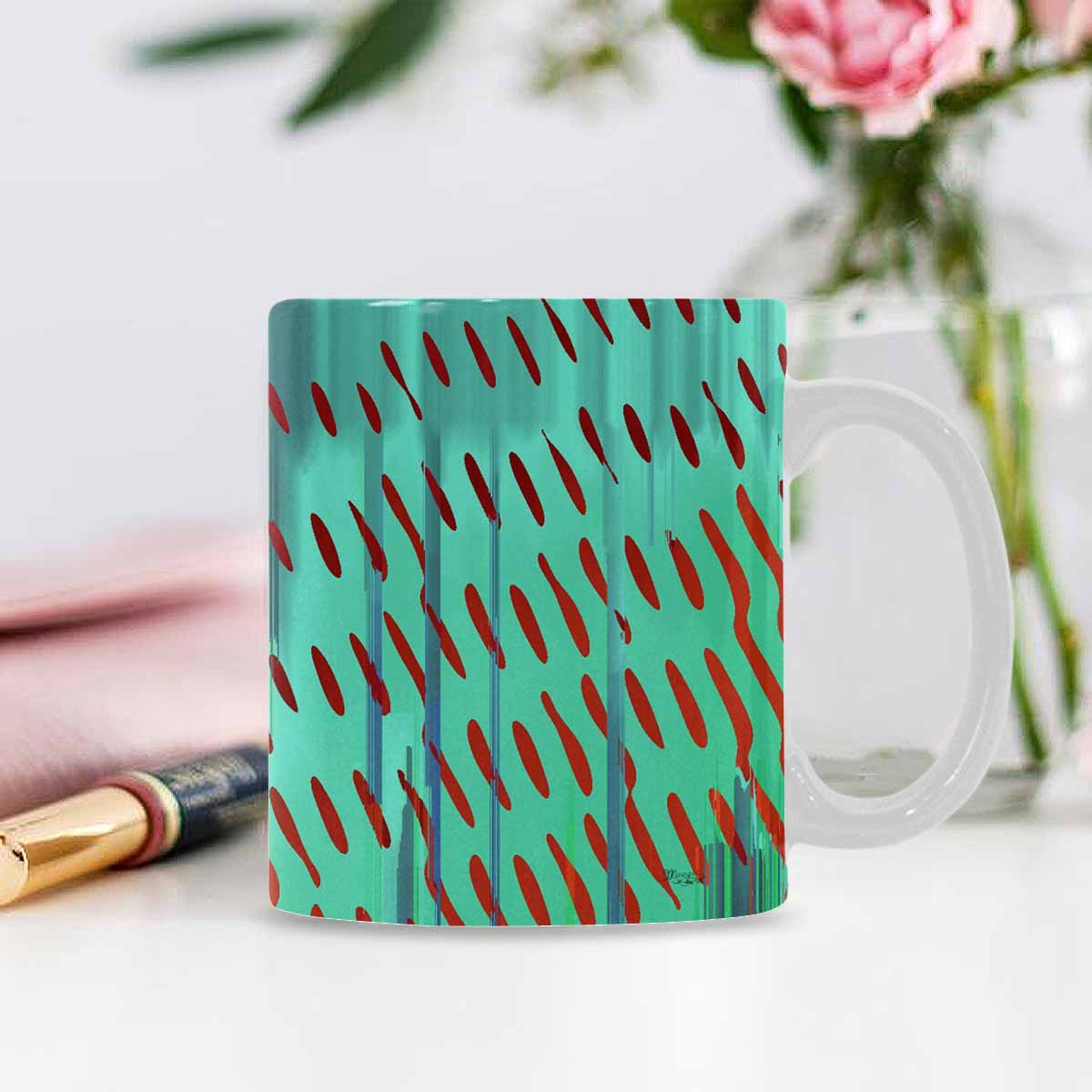 Unique Abstract design coffee mug, set 1, design 147