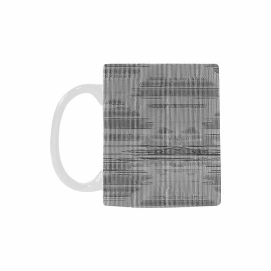 Quality Mug, coffee mug, tea cup, B & W Abstract, Set 1, design 159