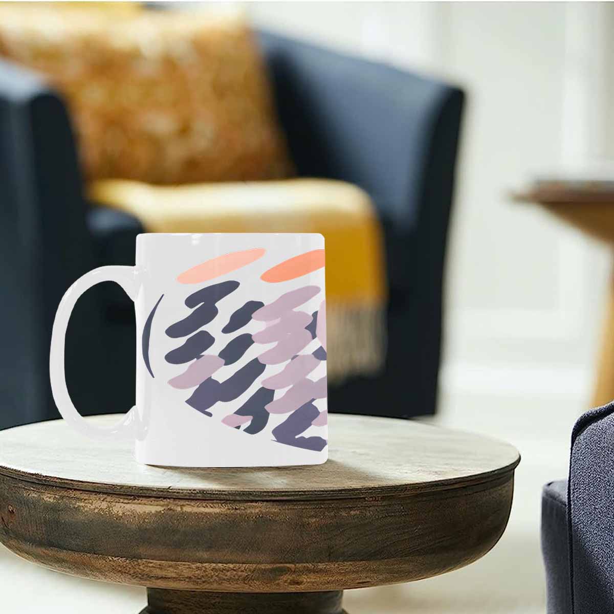 Quality Mug, coffee mug, tea cup, Bold Abstract, Set 1, design 21