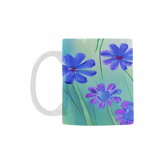 Quality Mug, coffee mug, tea cup, Bright florals, Set 1, Design 59