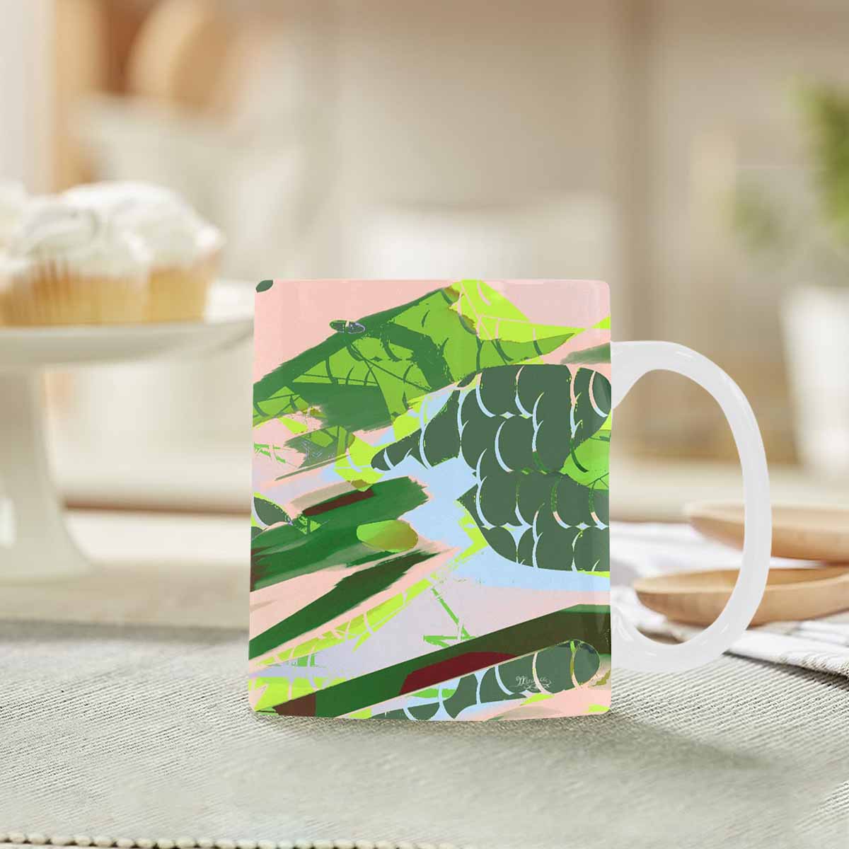 Unique Abstract design coffee mug, set 1, design 154