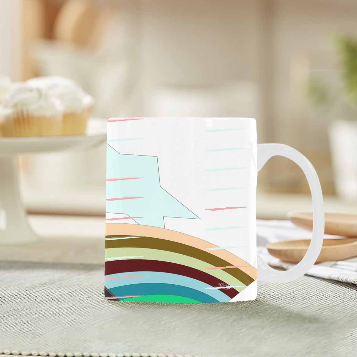 Unique Abstract design coffee mug, set 1, design 188