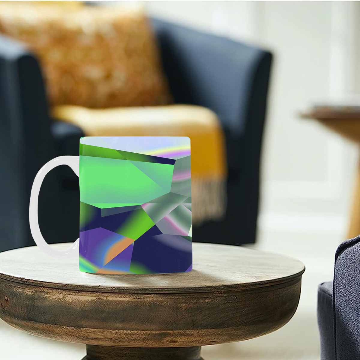 Unique Abstract design coffee mug, set 1, design 127