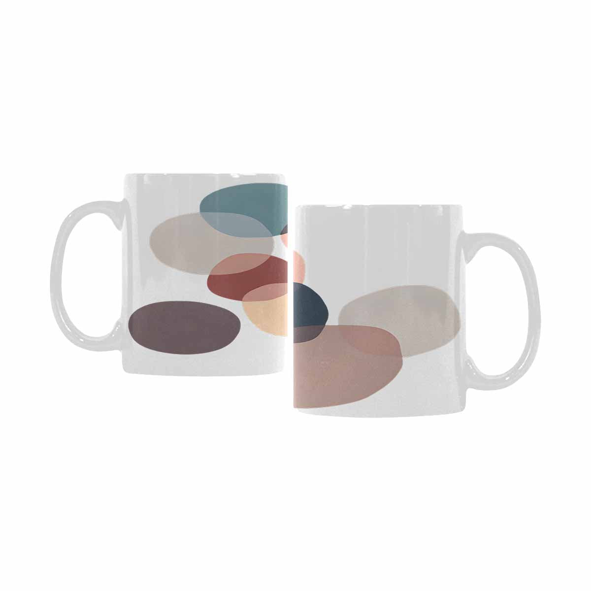 Quality Mug, coffee mug, tea cup, Bold Abstract, Set 1, design 15