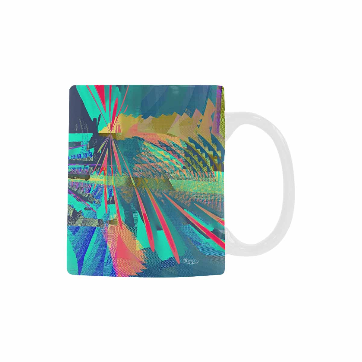 Unique Abstract design coffee mug, set 1, design 37