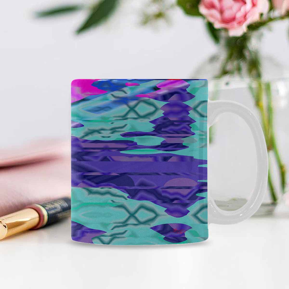 Unique Abstract design coffee mug, set 1, design 68