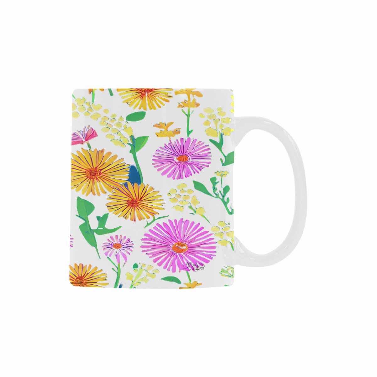 Quality Mug, coffee mug, tea cup, Set 1A, Mixed Floral design 47