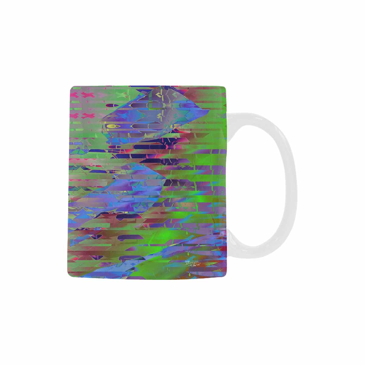 Unique Abstract design coffee mug, set 1, design 47