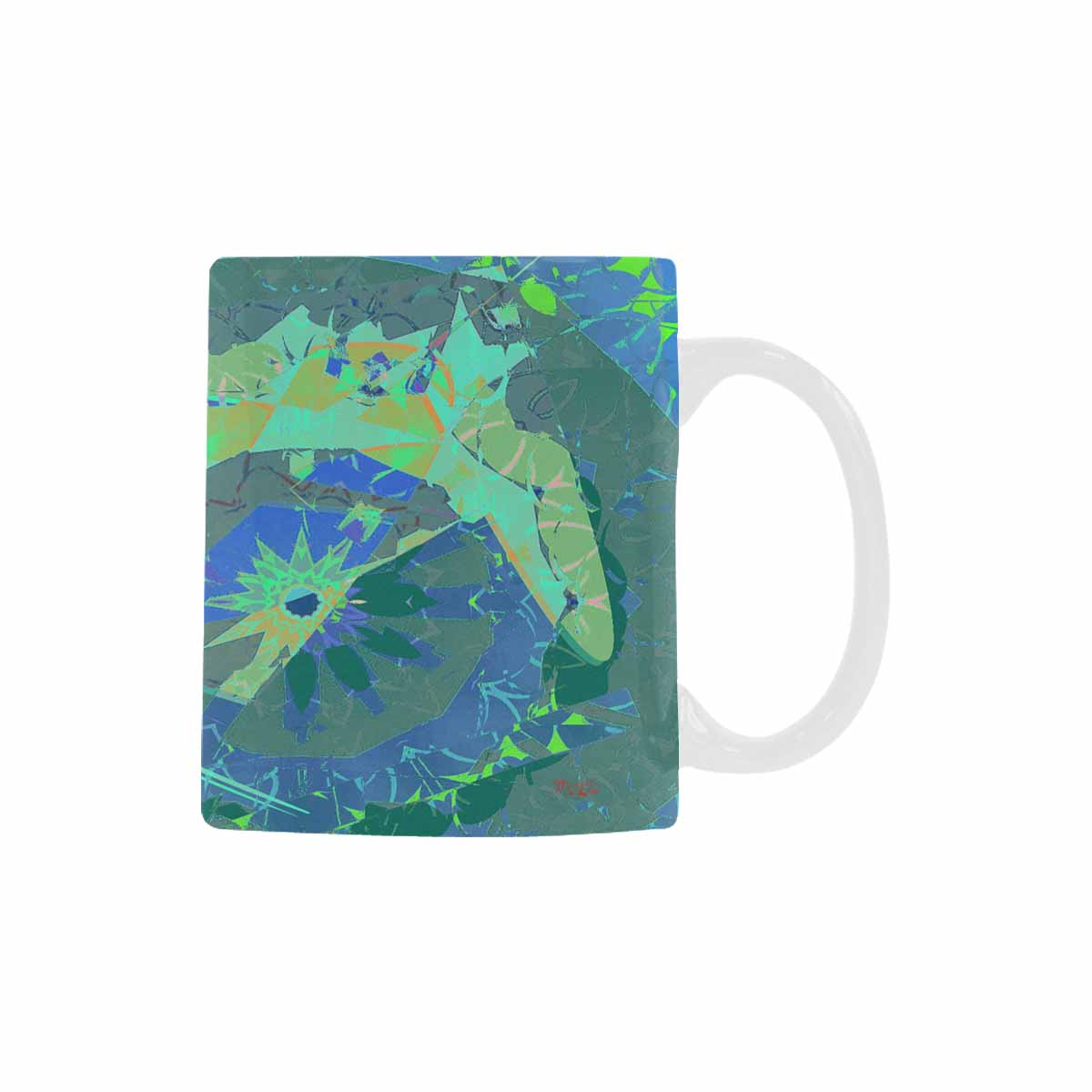 Unique Abstract design coffee mug, set 1, design 73