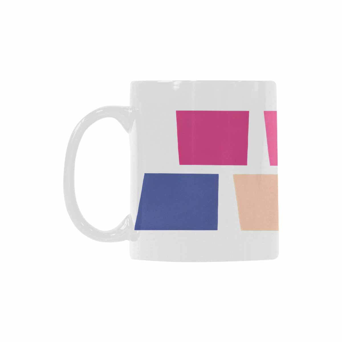 Quality Mug, coffee mug, tea cup, Bold Abstract, Set 1, design 1