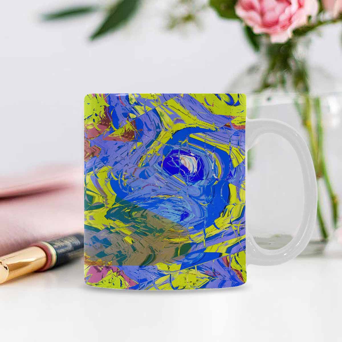 Unique Abstract design coffee mug, set 1, design 27