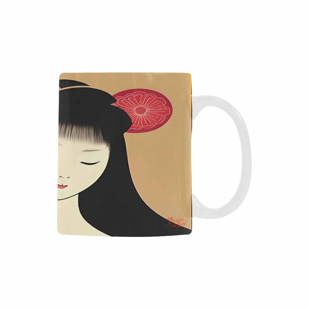 Quality Mug, coffee mug, tea cup, Asian Faces, Design 12