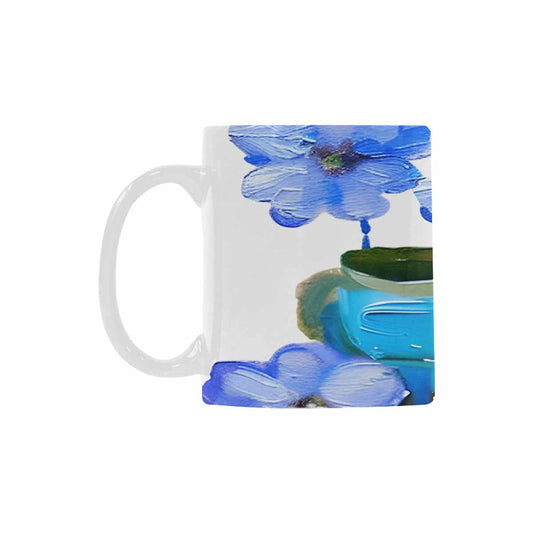 Quality Mug, coffee mug, tea cup, Bright florals, Set 1A, Design 163