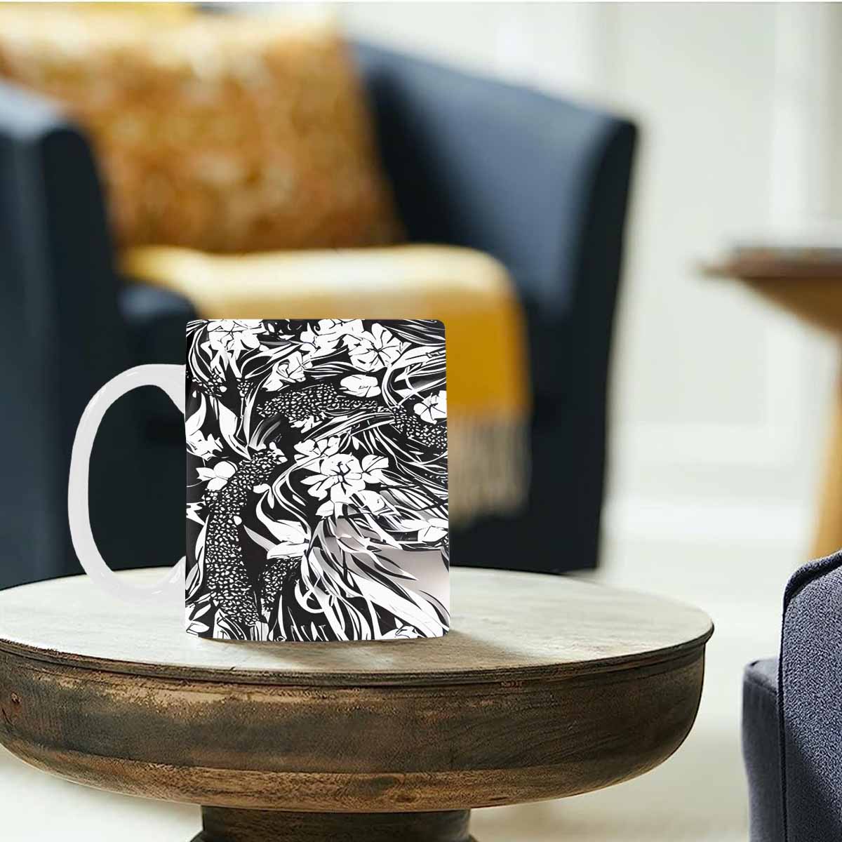 Coffee Mug, tea cup,caucasian Face, design 18