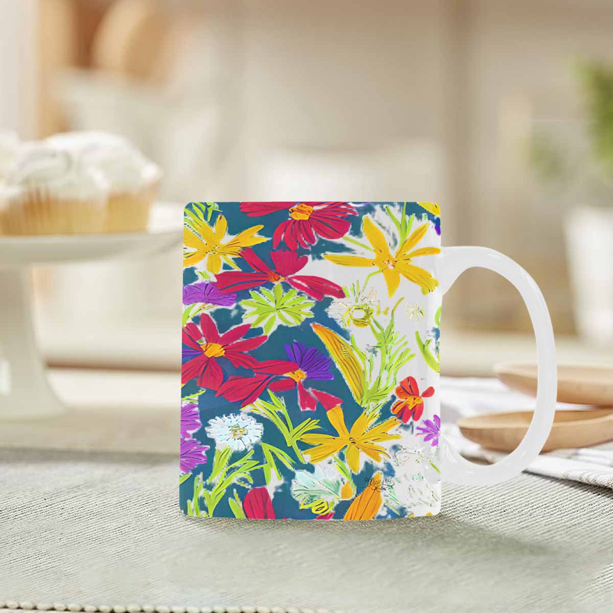 Quality Mug, coffee mug, tea cup, Set 1A, Mixed Floral design 39