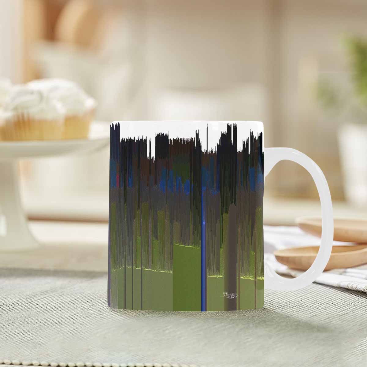 Unique Abstract design coffee mug, set 1, design 88