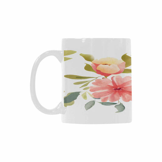 Quality Mug, coffee mug, tea cup, Bright florals, Set 2, design 42