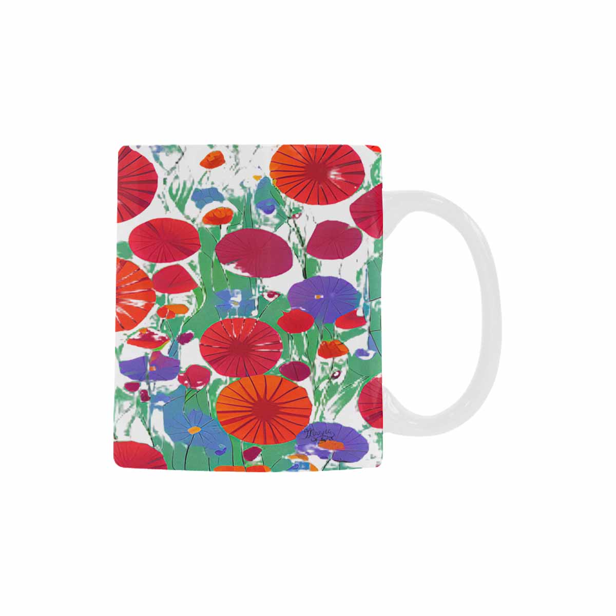 Quality Mug, coffee mug, tea cup, Set 1A, Mixed Floral design 18