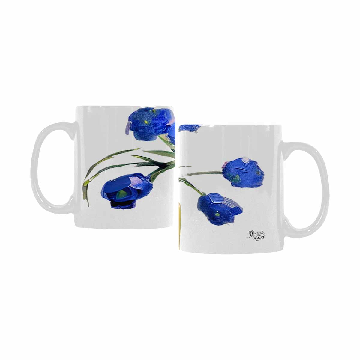 Quality Mug, coffee mug, tea cup, Bright florals, Set 1A, Design 170