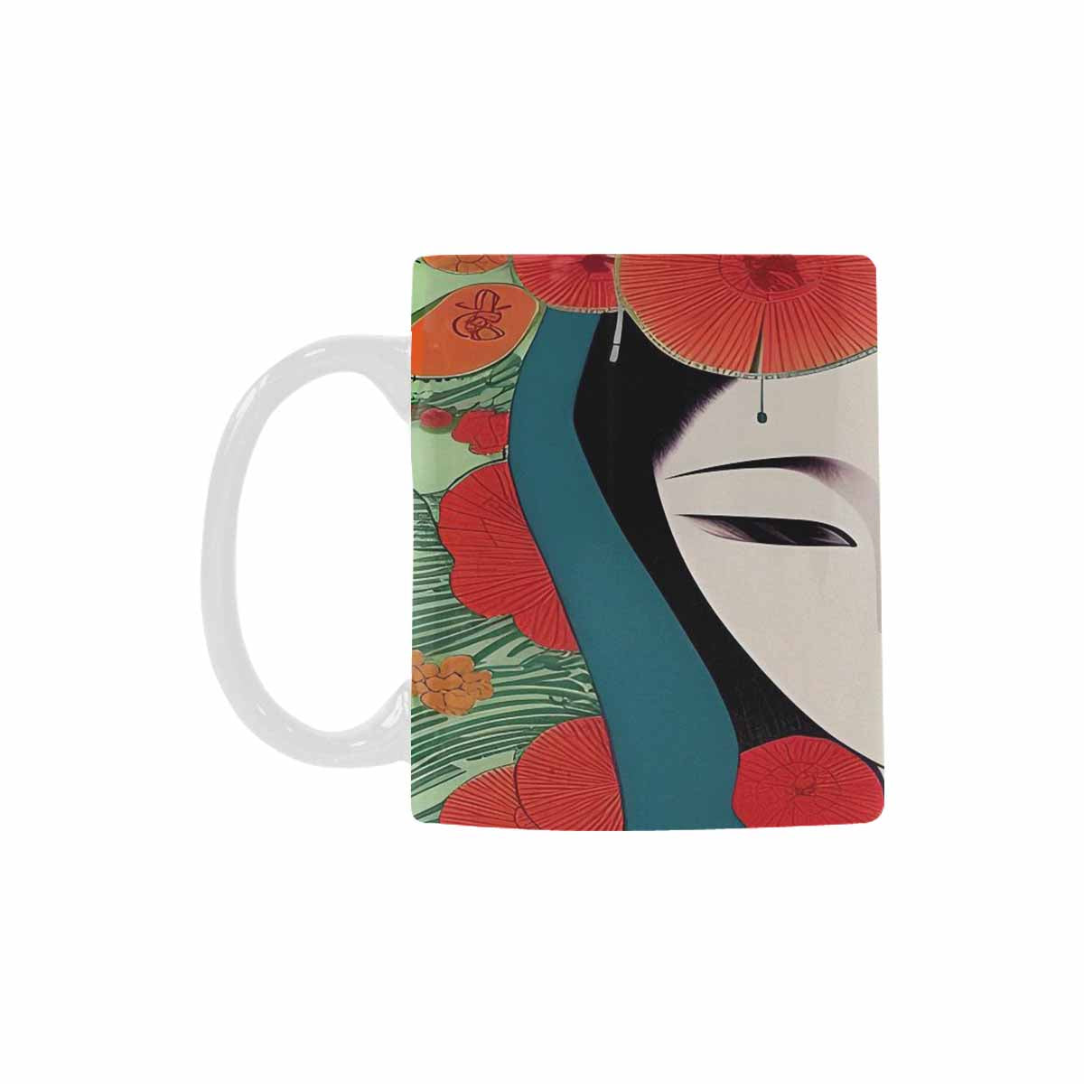 Quality Mug, coffee mug, tea cup, Asian Faces, Design 14