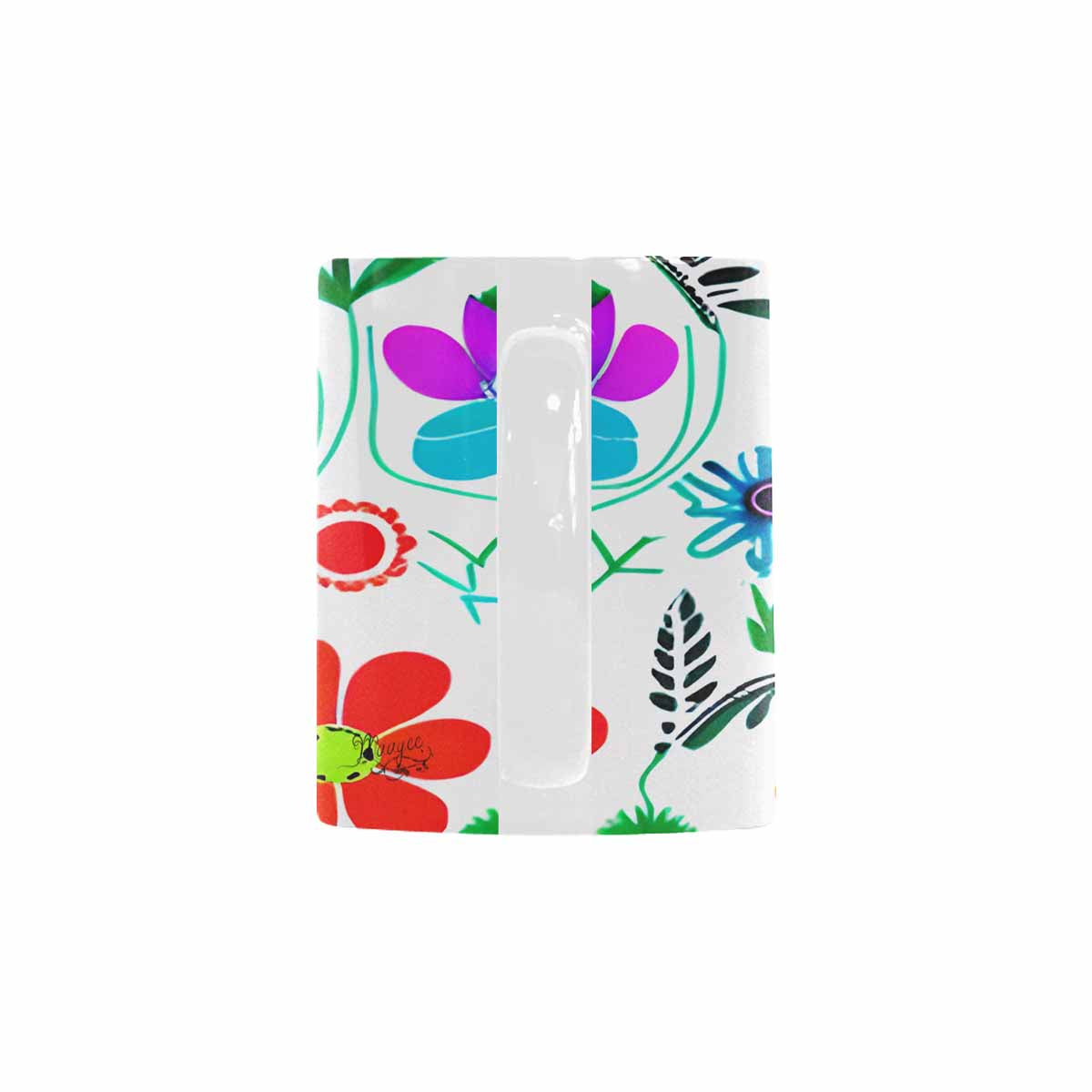 Quality Mug, coffee mug, tea cup, Bright florals, Set 1, Design 128