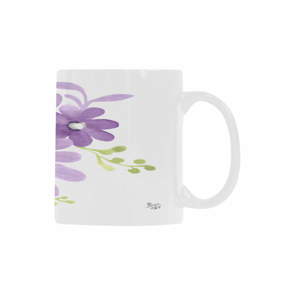 Quality Mug, coffee mug, tea cup, Bright florals, Set 2, design 26