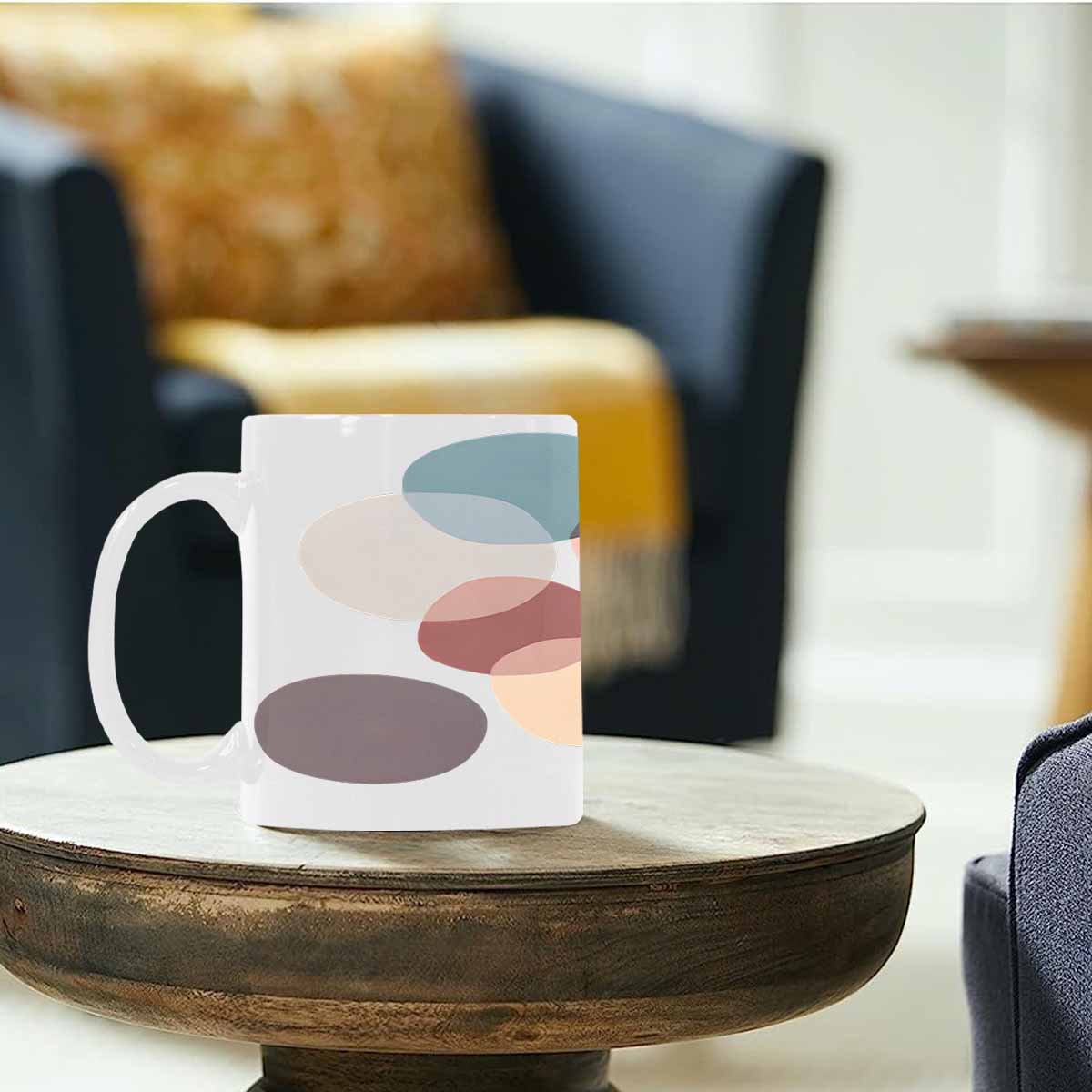 Quality Mug, coffee mug, tea cup, Bold Abstract, Set 1, design 15