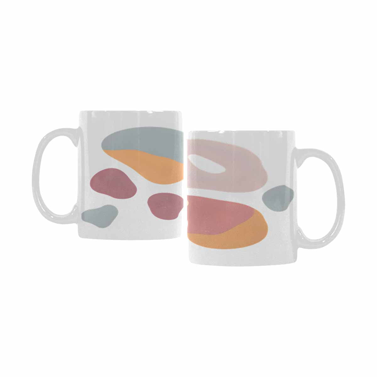 Quality Mug, coffee mug, tea cup, Bold Abstract, Set 1, design 17