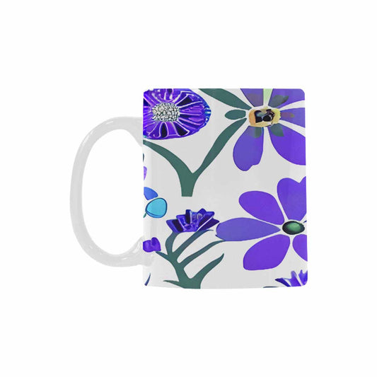 Quality Mug, coffee mug, tea cup, Bright florals, Set 1A, Design 118