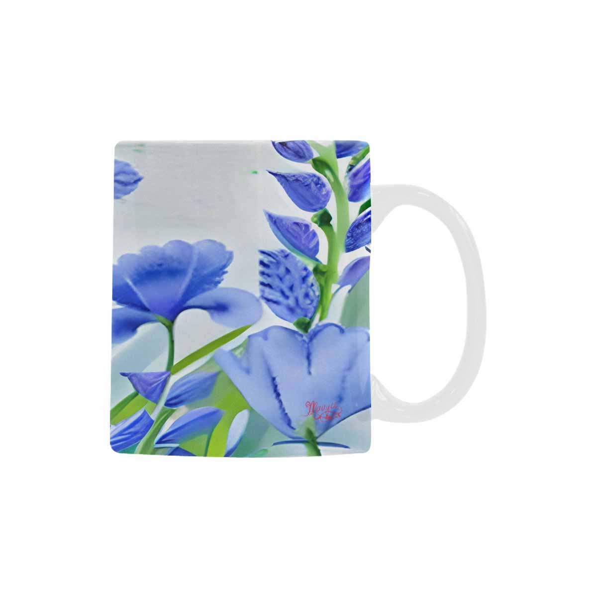 Quality Mug, coffee mug, tea cup, Bright florals, Set 1, Design 79