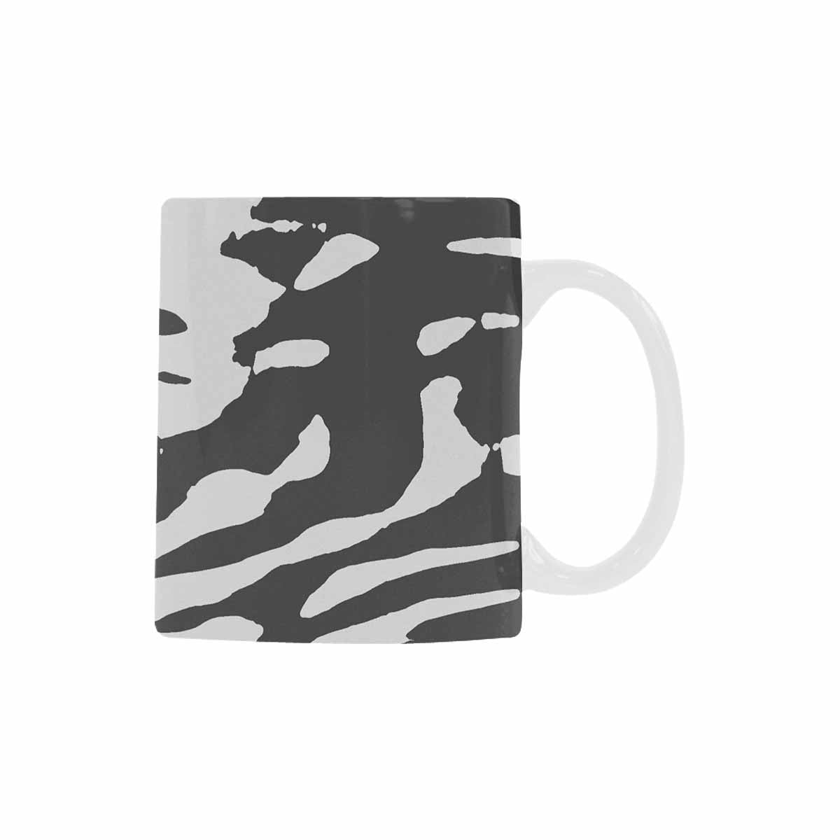 Quality Mug, coffee mug, tea cup, B & W Abstract, Set 1, design 3