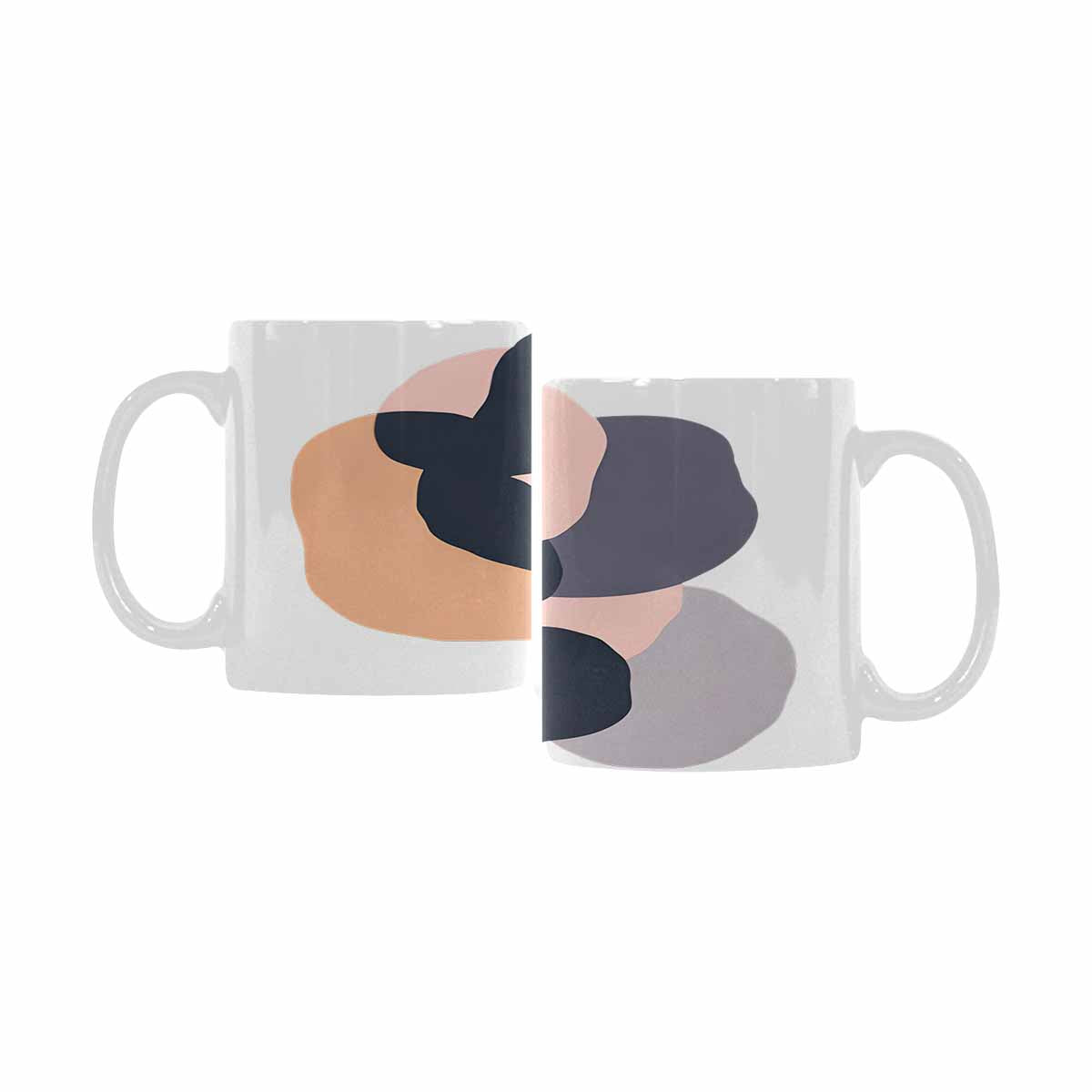 Quality Mug, coffee mug, tea cup, Bold Abstract, Set 1, design 26