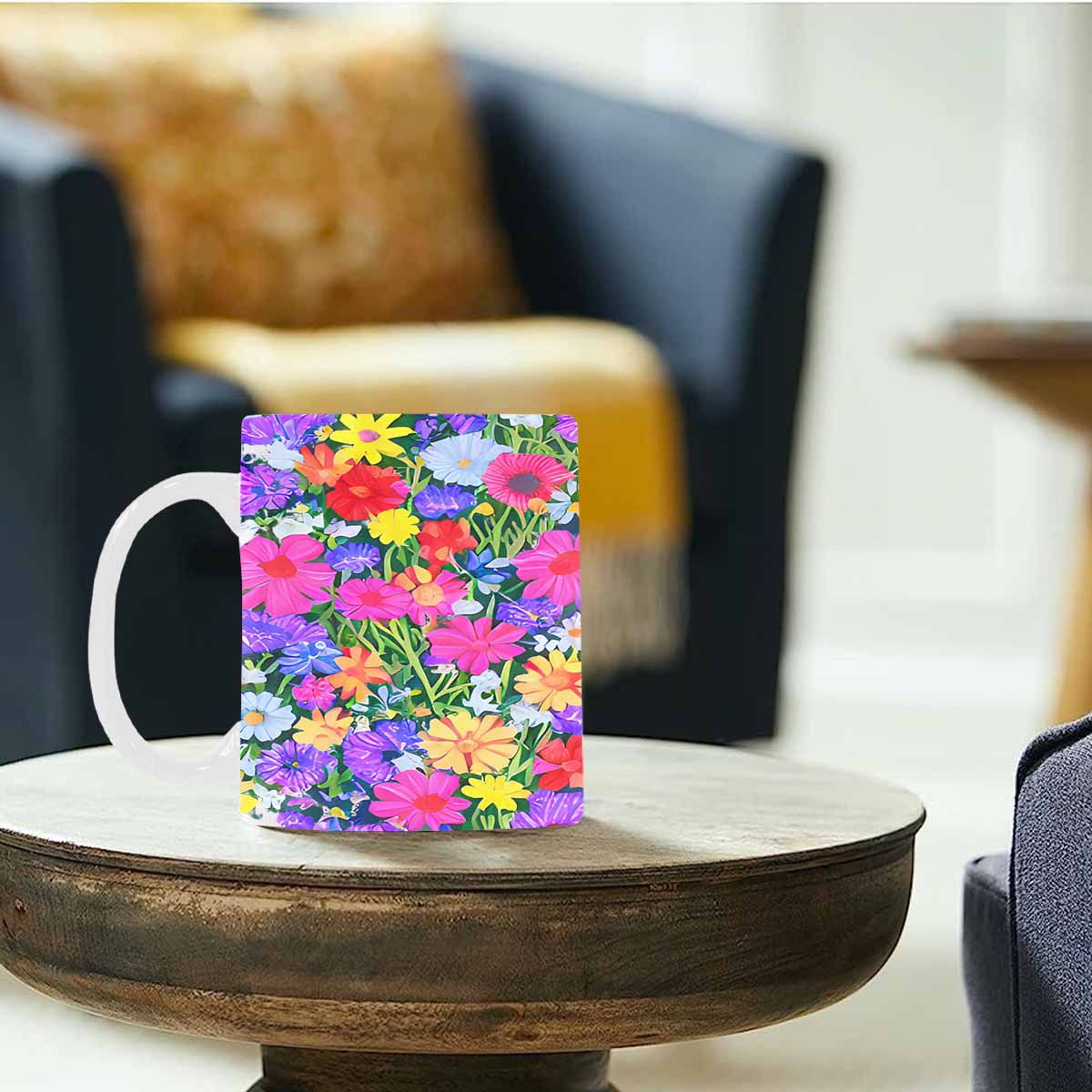 Quality Mug, coffee mug, tea cup, Set 1A, Mixed Floral design 16