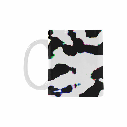 Quality Mug, coffee mug, tea cup, B & W Abstract, Set 1, design 9