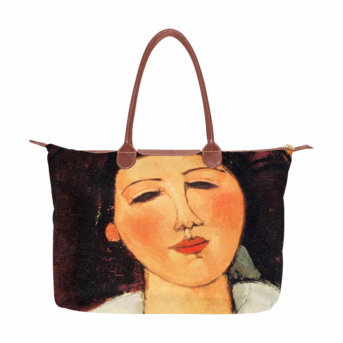 Classic handbag, Modigliani design, choice of 2 colors, Jacques Lipchitz and his woman version 1 & 2