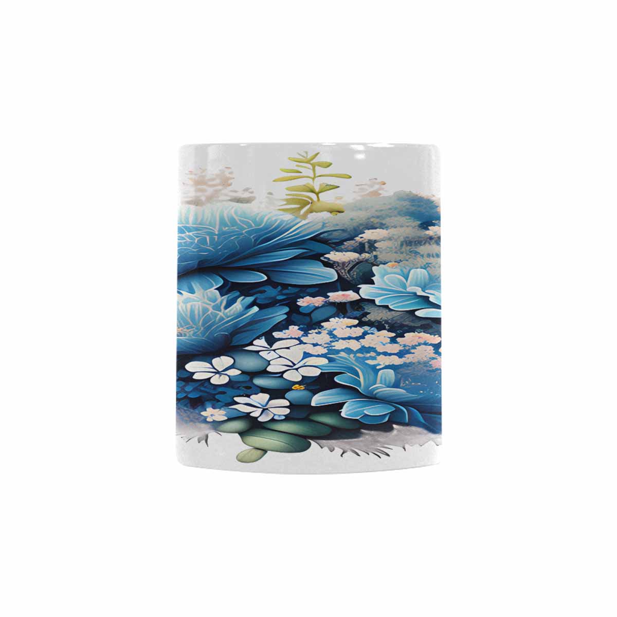 Quality Mug, coffee mug, tea cup, Bright florals, Set 2, design 23
