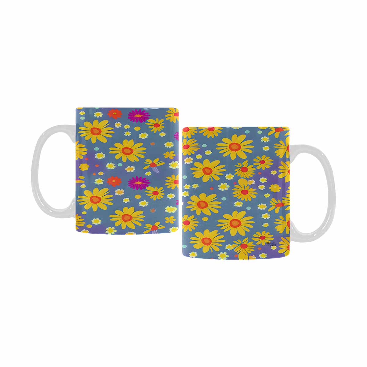 Quality Mug, coffee mug, tea cup, Set 1, Mixed Floral design 22