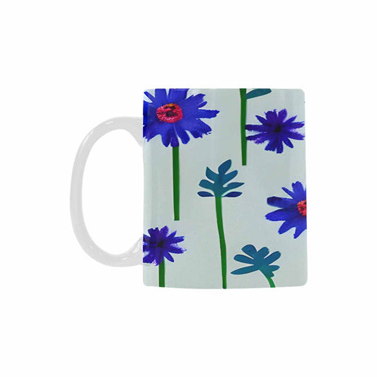 Quality Mug, coffee mug, tea cup, Bright florals, Set 1, Design 138