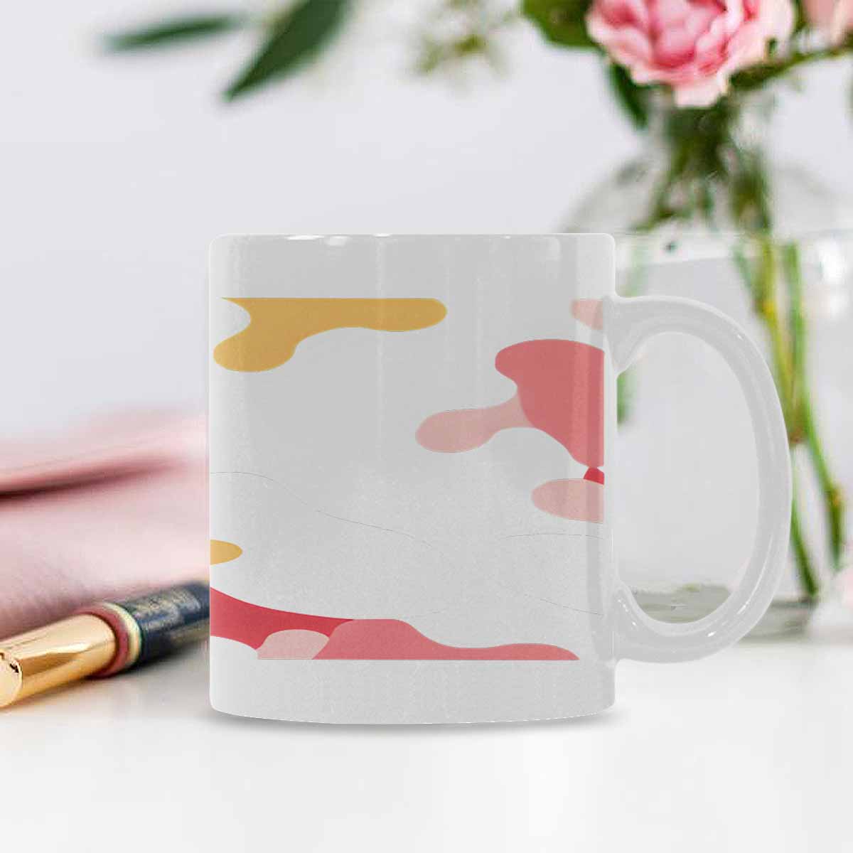 Quality Mug, coffee mug, tea cup, Bold Abstract, Set 1, design 76