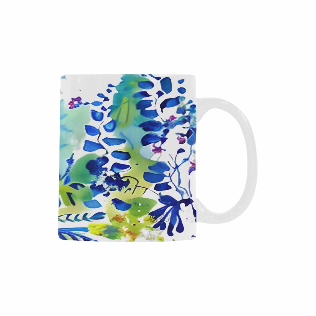 Quality Mug, coffee mug, tea cup, Bright florals, Set 1A, Design 33