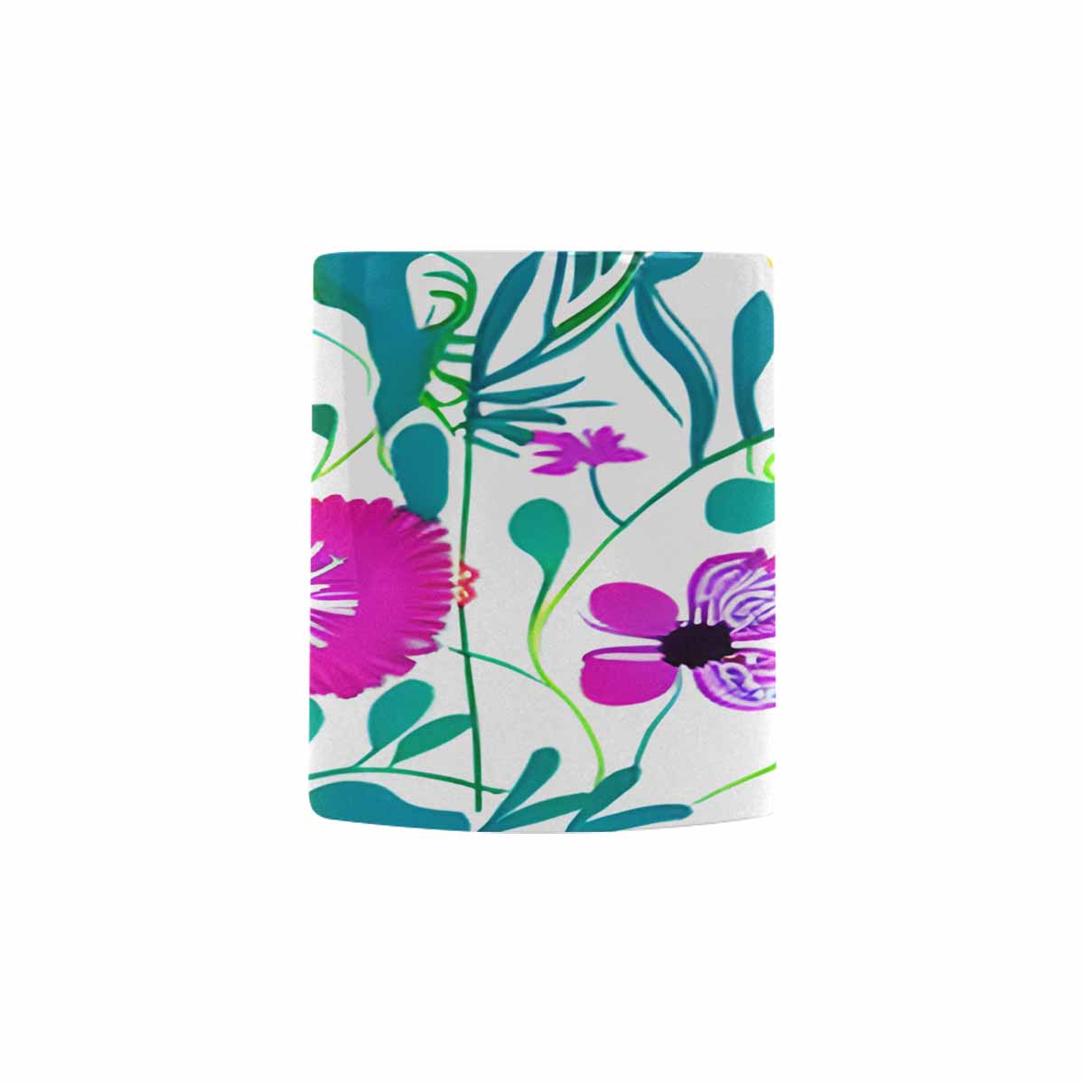 Quality Mug, coffee mug, tea cup, Bright florals, Set 1, Design 132