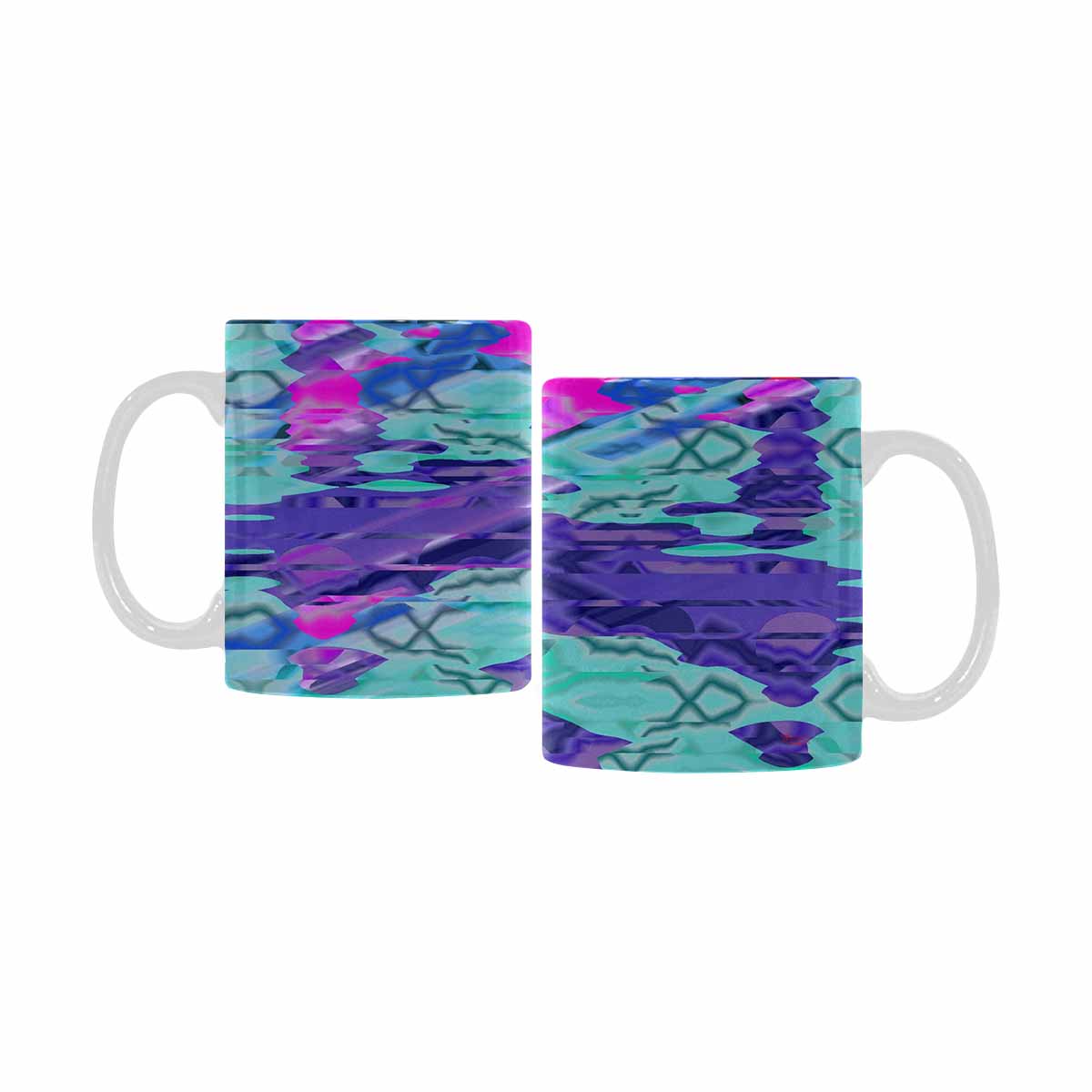 Unique Abstract design coffee mug, set 1, design 68